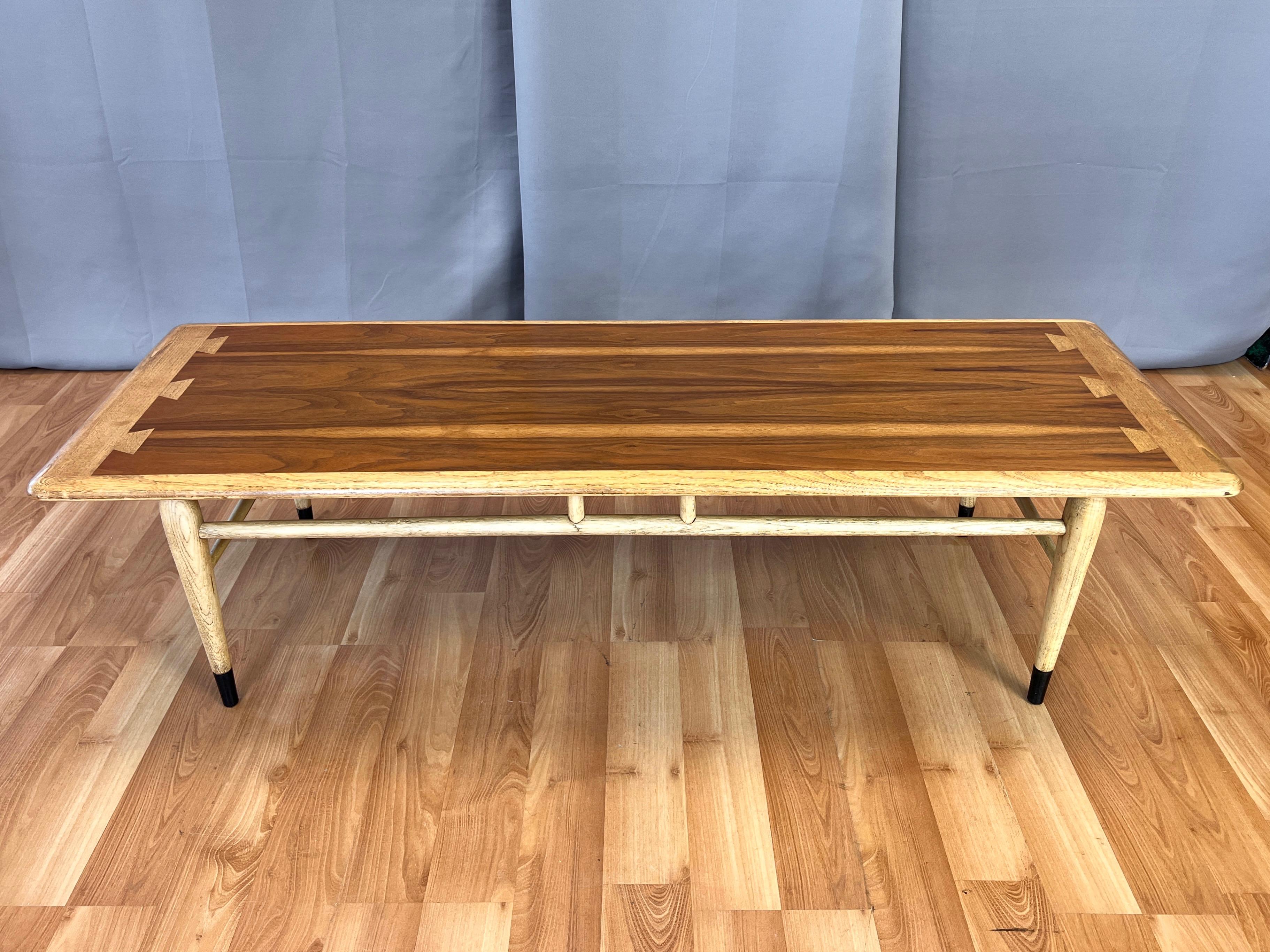 Ash Mid-Century Lane Acclaim Cocktail Table or Coffee Table by Andre Bus, 1967