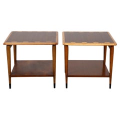 Mid-Century Lane Acclaim Schwalbenschwanz End Tische Paar