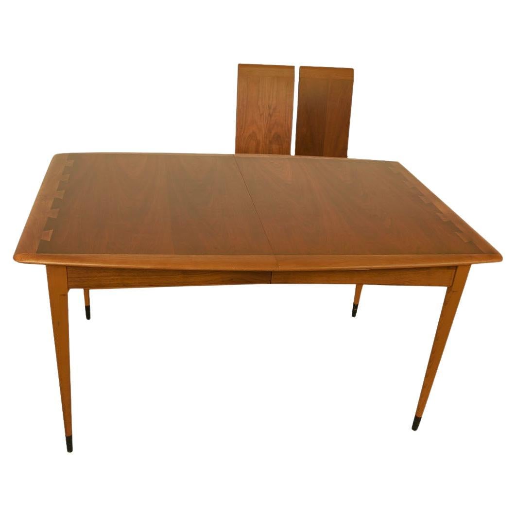 Mid-Century Lane Acclaim Dovetail Expandable Dining Table  For Sale