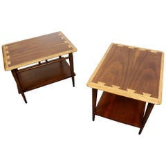 Tables d'appoint Lane du milieu du siècle dernier par Andre Bus