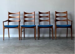 Mid-Century Lane Rhythm Dining Chairs - Set of Four
