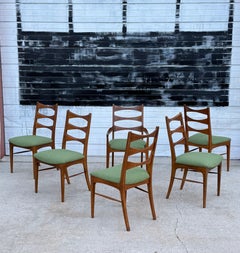Mid-Century Lane Rhythm Dining Chairs - Set of Six