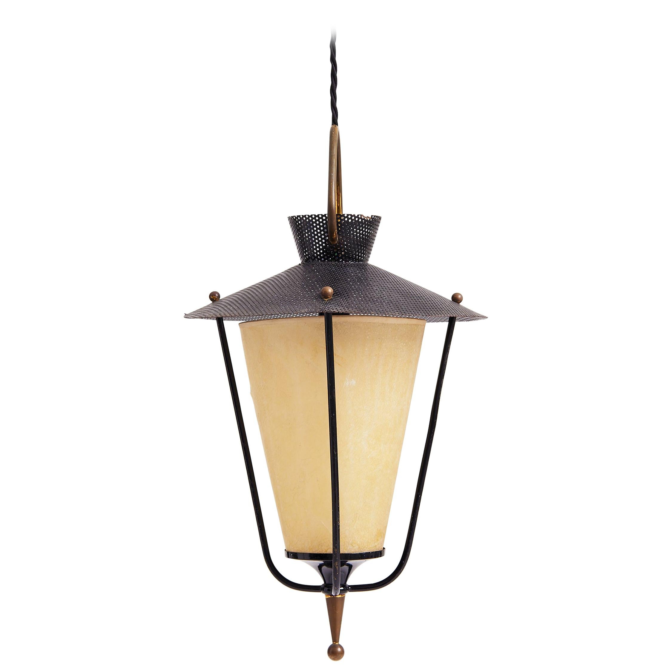 Mid-Century Lantern by Maison Lunel