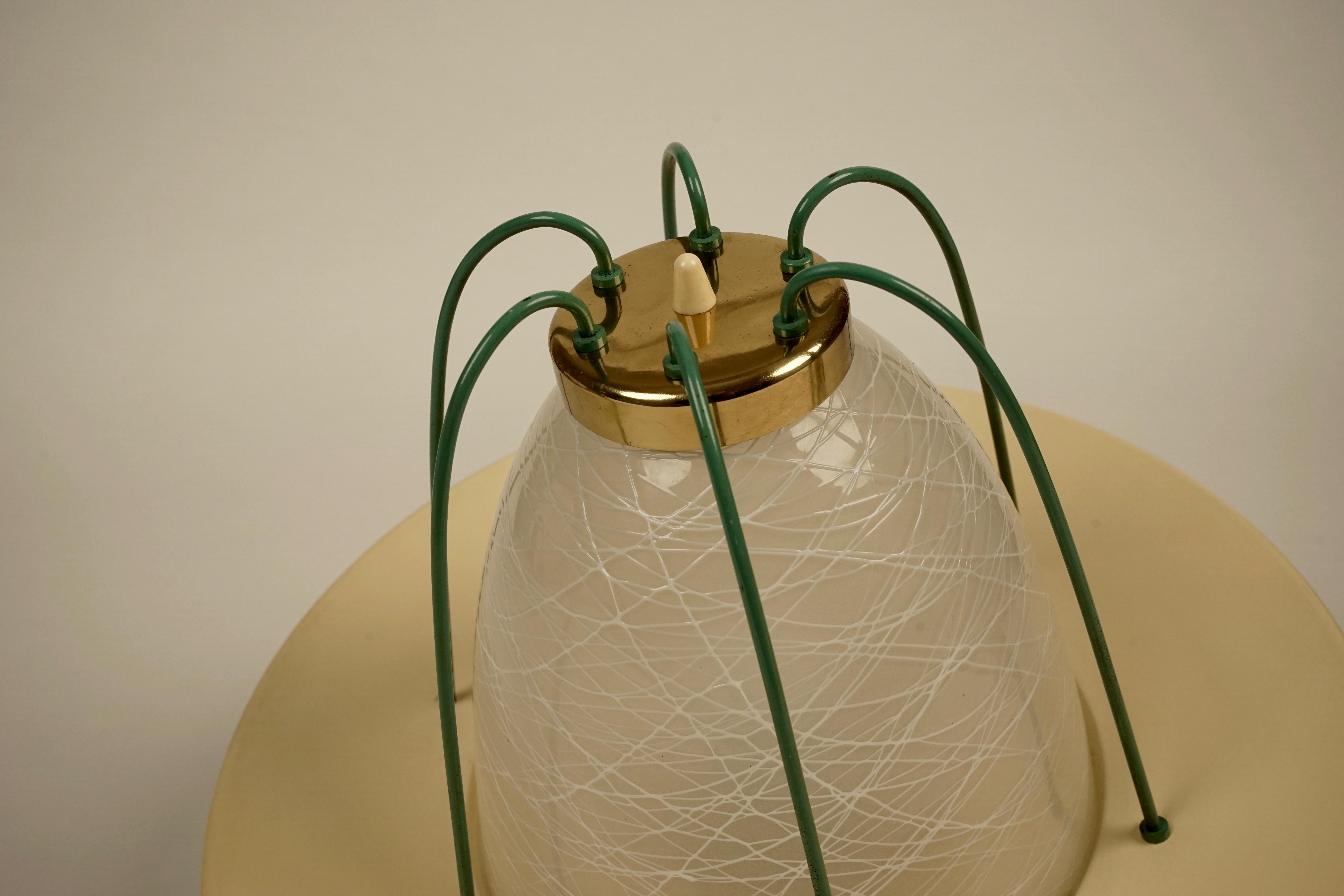 Austrian Midcentury Lantern Tokio from J. T. Kalmar For Sale