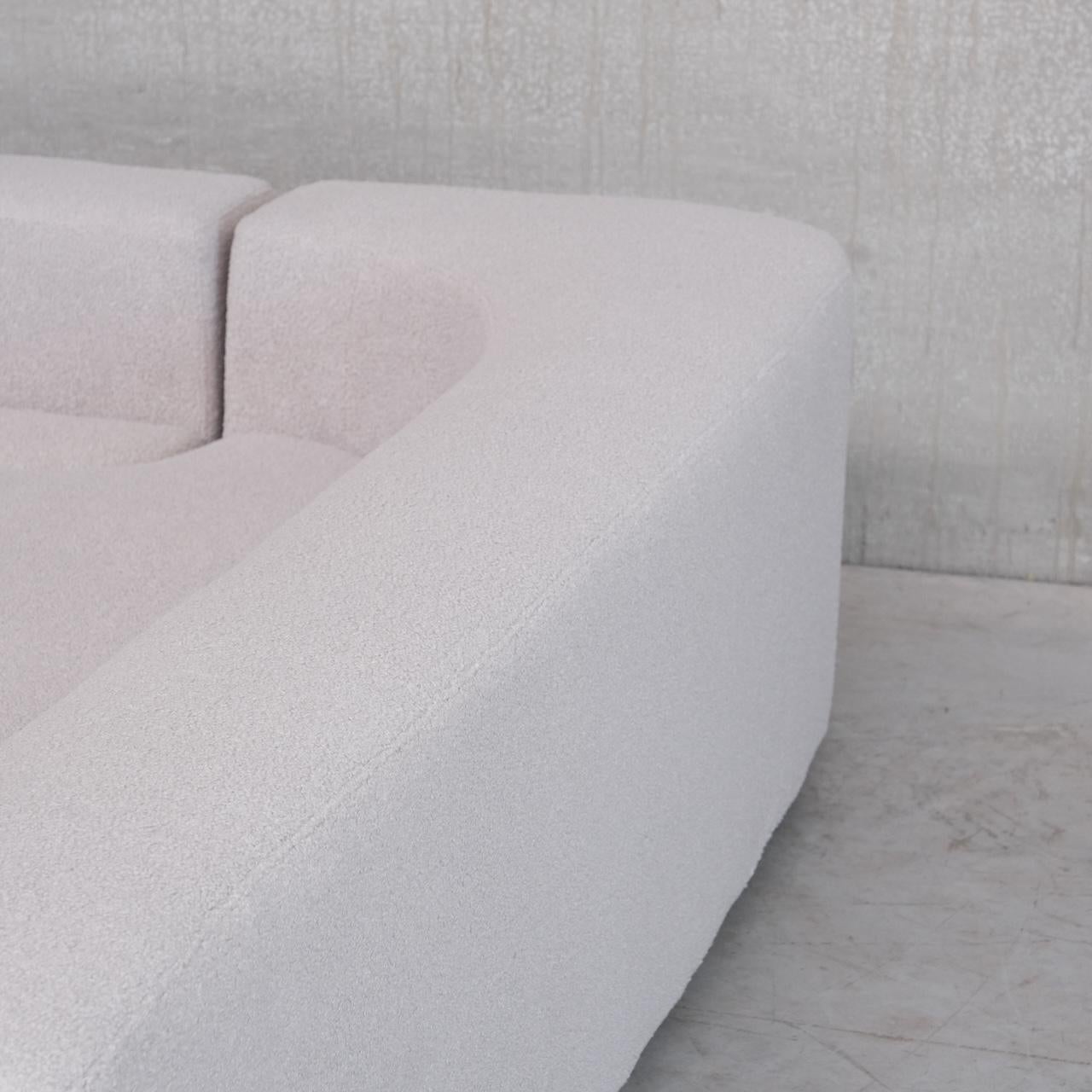Fabric Mid-Century 'Lara' Sofa by Roberto Pamio & Renato Toso for Stilwood