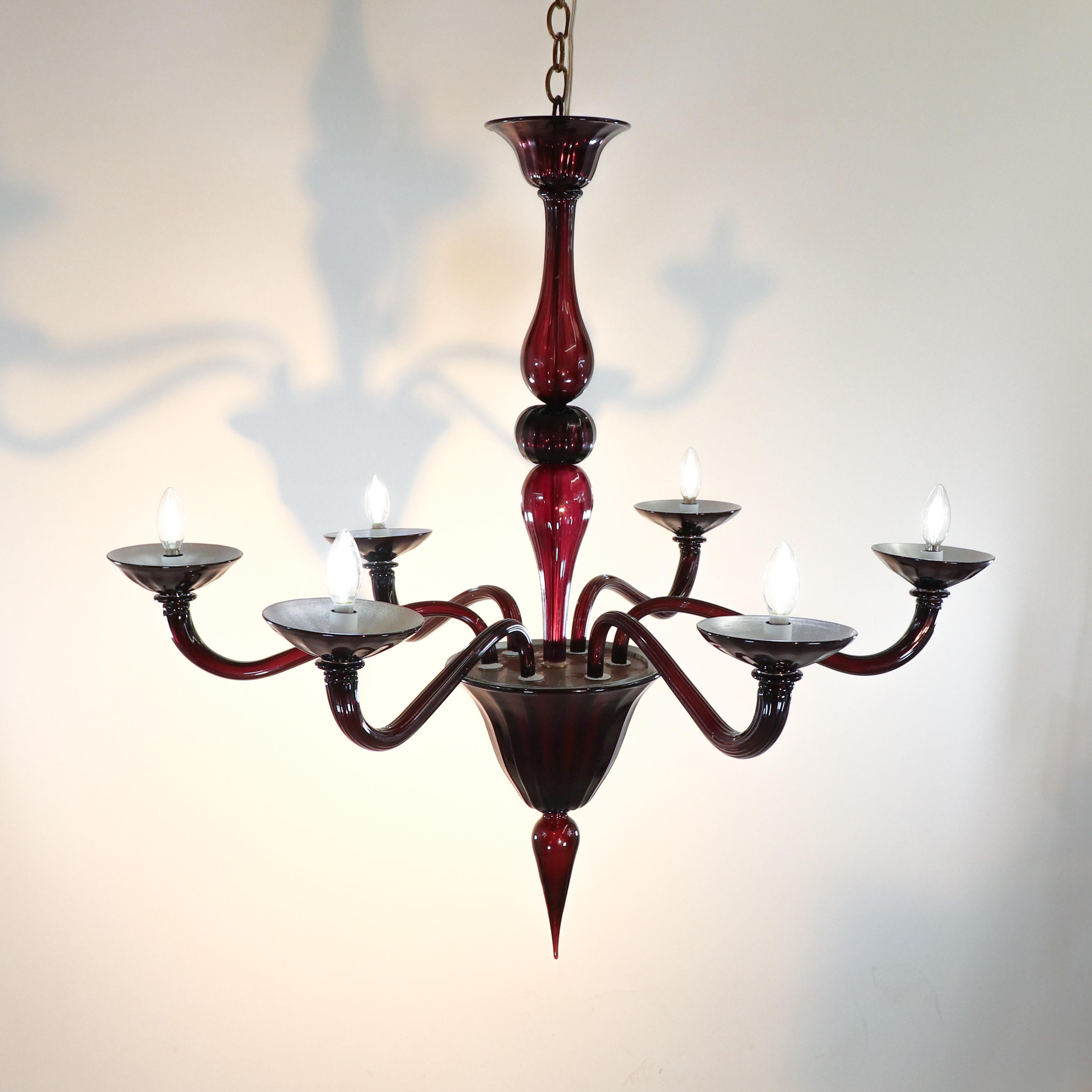 Grande lampadario in vetro di Murano color argento e dorato A. Silver In condizioni buone in vendita a Chicago, IL