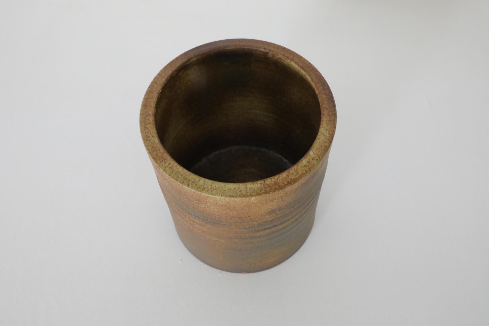 Grande vaso in ceramica di metà secolo attribuito a Piet Knepper per Mobach, anni '70 in vendita 2
