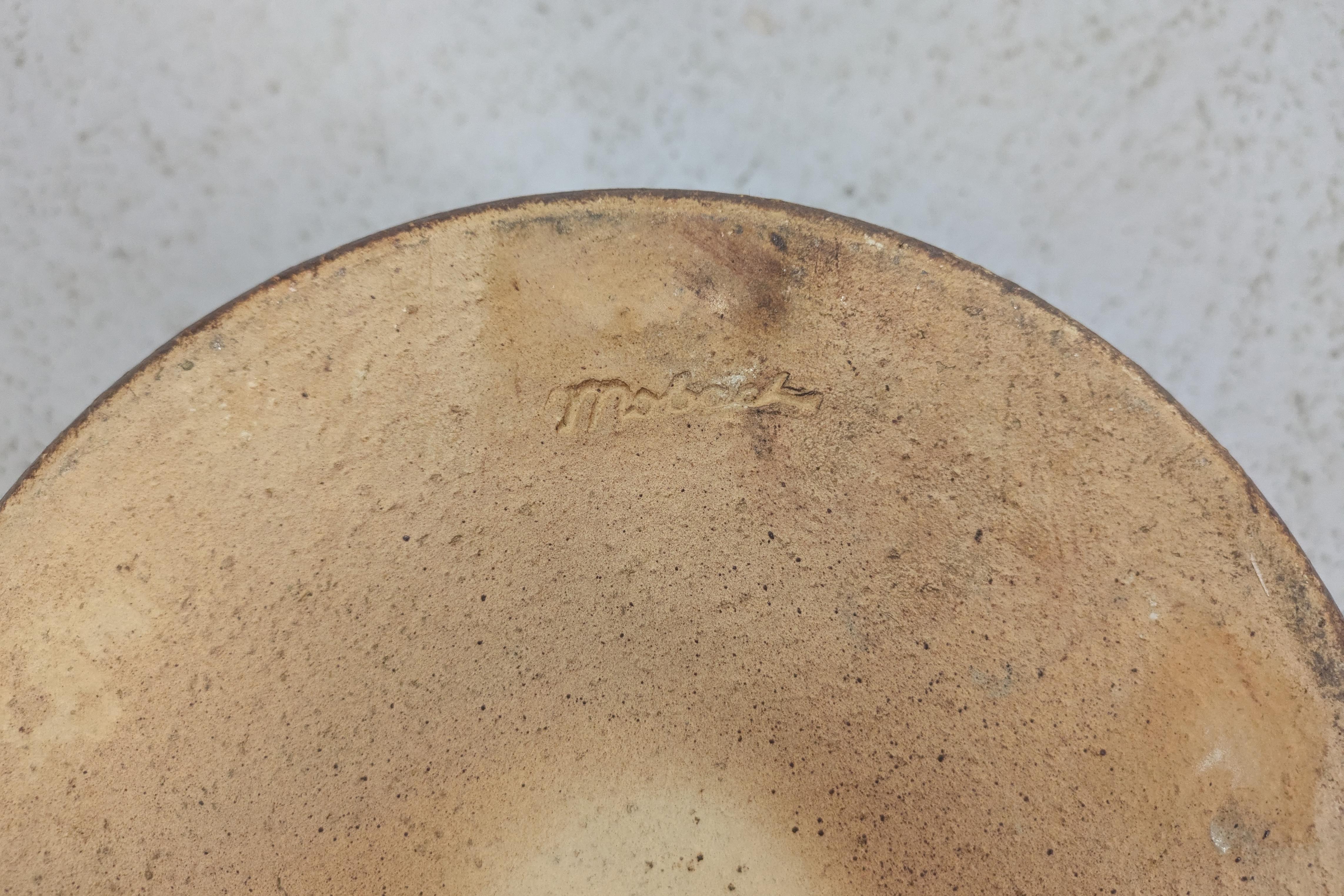Grande vaso in ceramica di metà secolo attribuito a Piet Knepper per Mobach, anni '70 in vendita 3