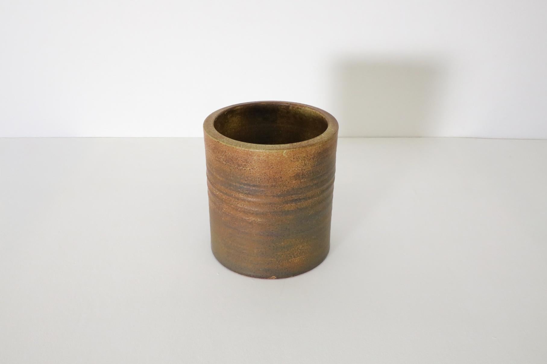 Ceramica Grande vaso in ceramica di metà secolo attribuito a Piet Knepper per Mobach, anni '70 in vendita