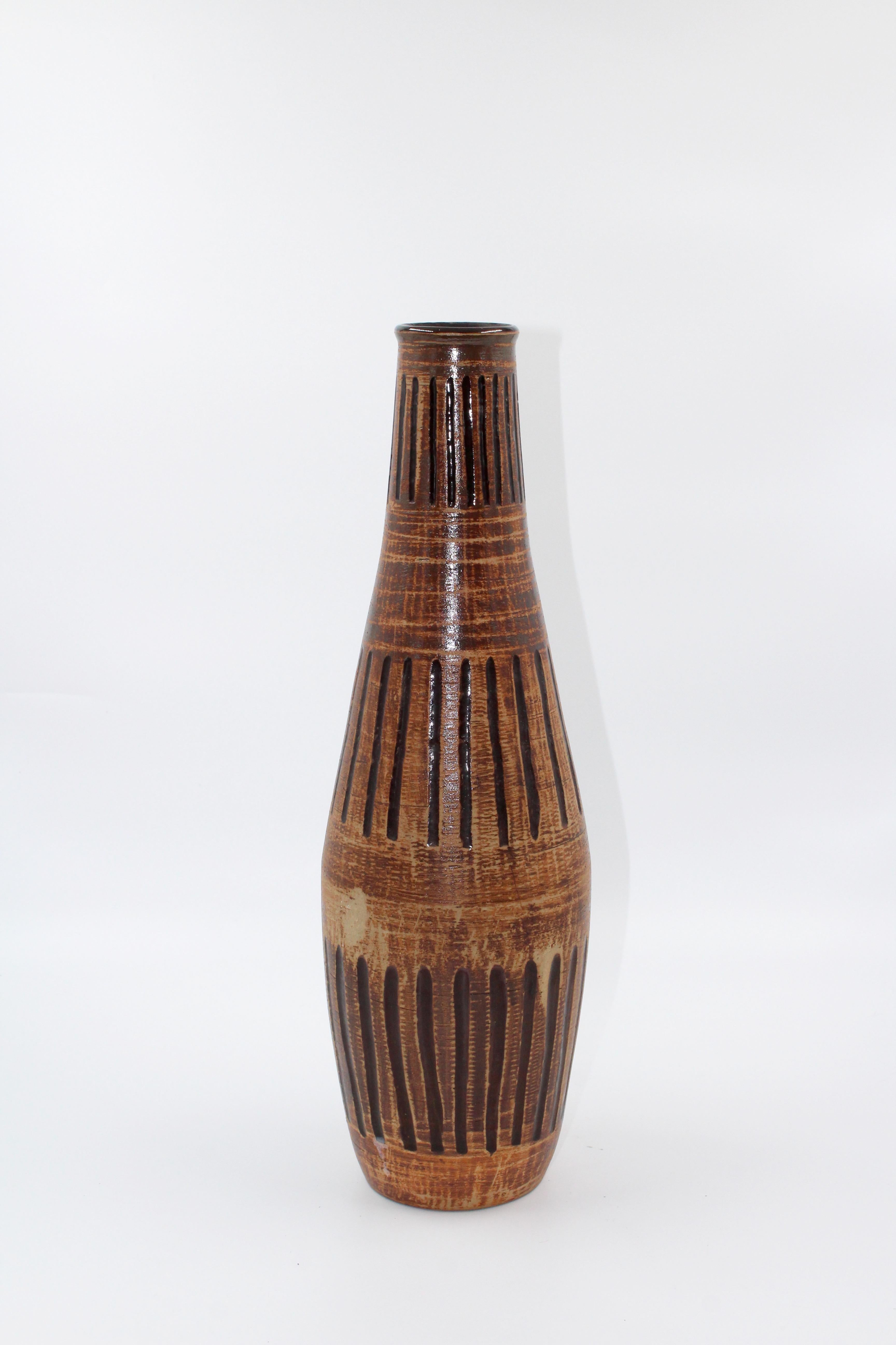 20th Century Midcentury Large Ceramic Vase by Egon Larsson for Höganäs Keramik For Sale