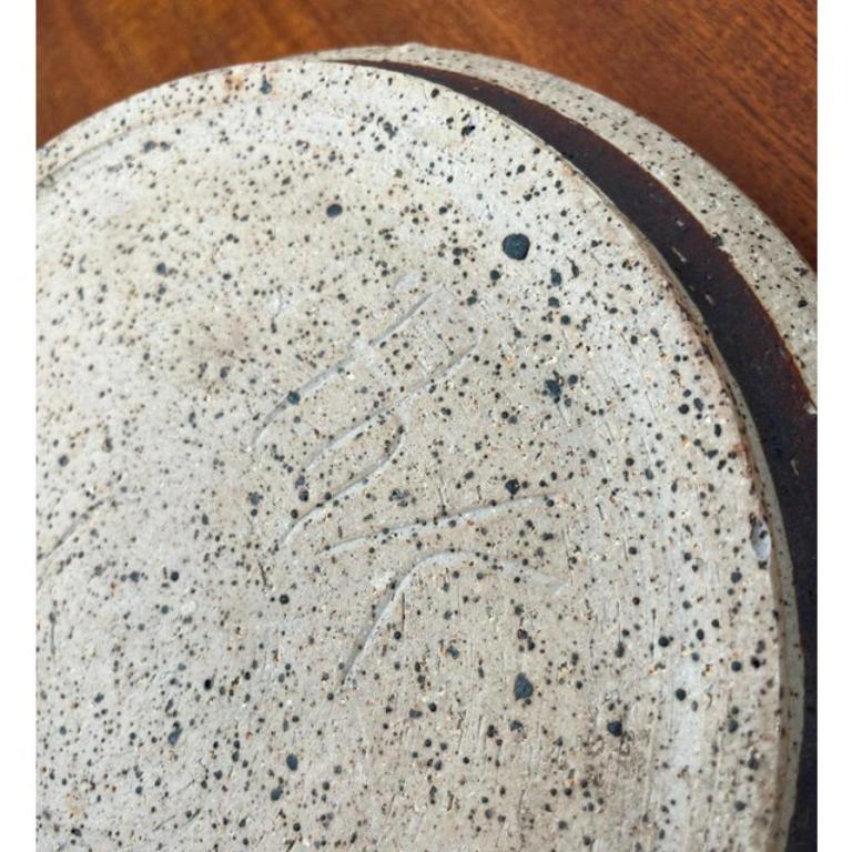 Mid-Century Large Danish Studio Pottery Bowl Attributed to Erik Askholm, 1960s For Sale 5