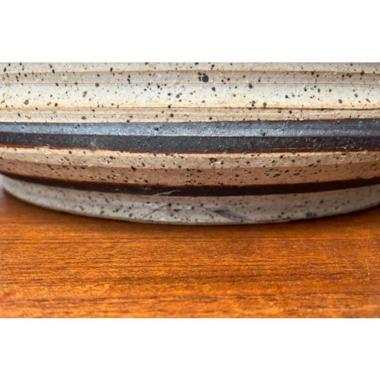 Mid-Century Large Danish Studio Pottery Bowl Attributed to Erik Askholm, 1960s For Sale 6
