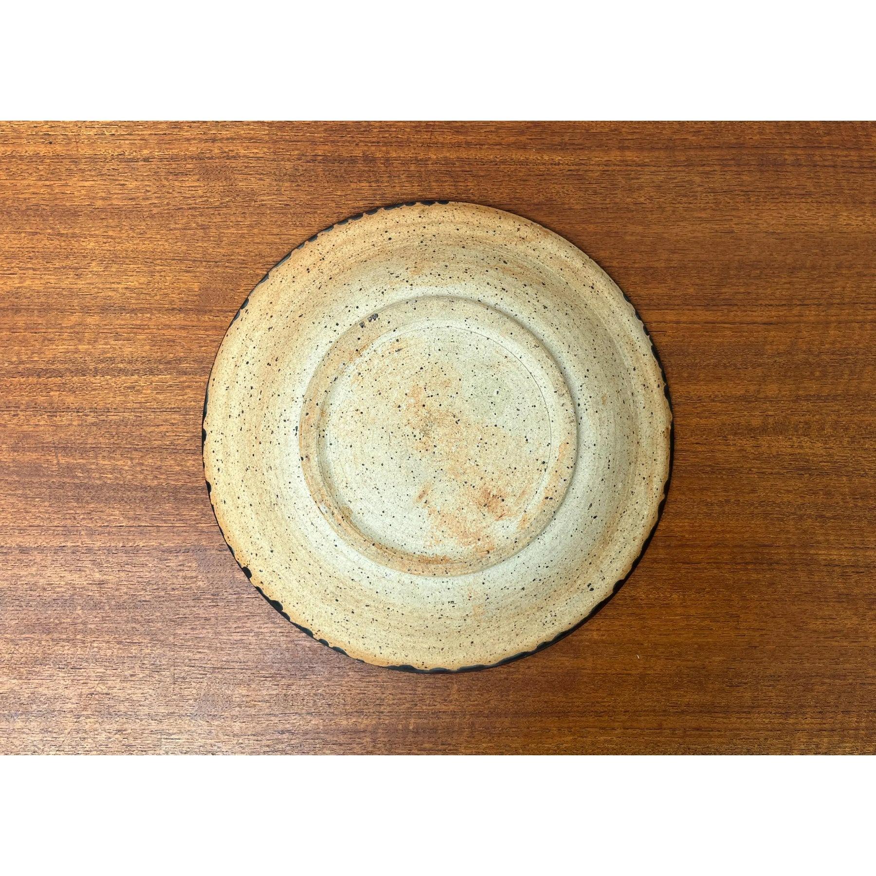 Mid-Century Large Danish Studio Pottery Bowl by Helle Allpass, Danmark, 1960s For Sale 2