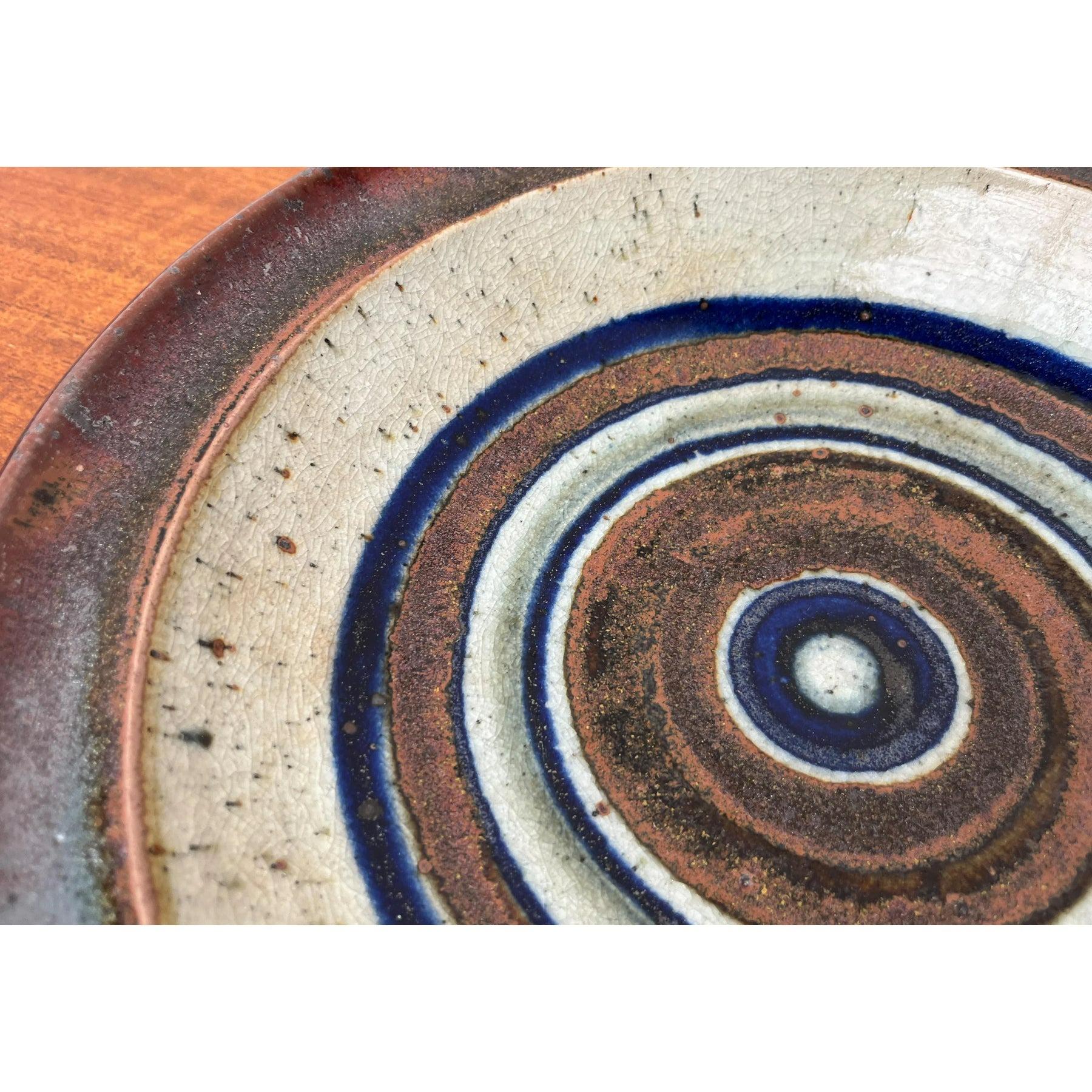 Mid-Century Large Danish Studio Pottery Bowl by Helle Allpass, Danmark, 1960s For Sale 3