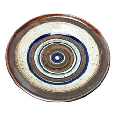 Mid-Century Large Danish Studio Pottery Bowl by Helle Allpass, Danmark, 1960s