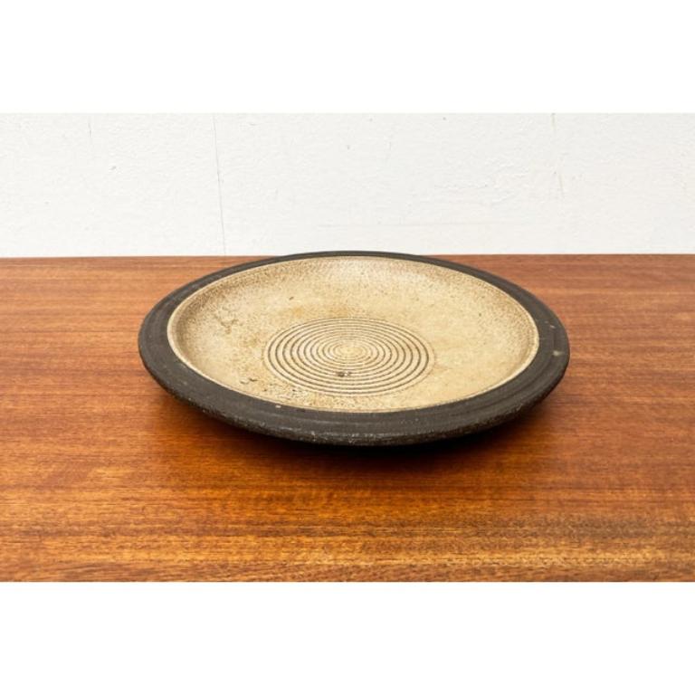 Ciotola grande in Studio danese di metà secolo di Lehmann Pottery, anni '60 in vendita 3