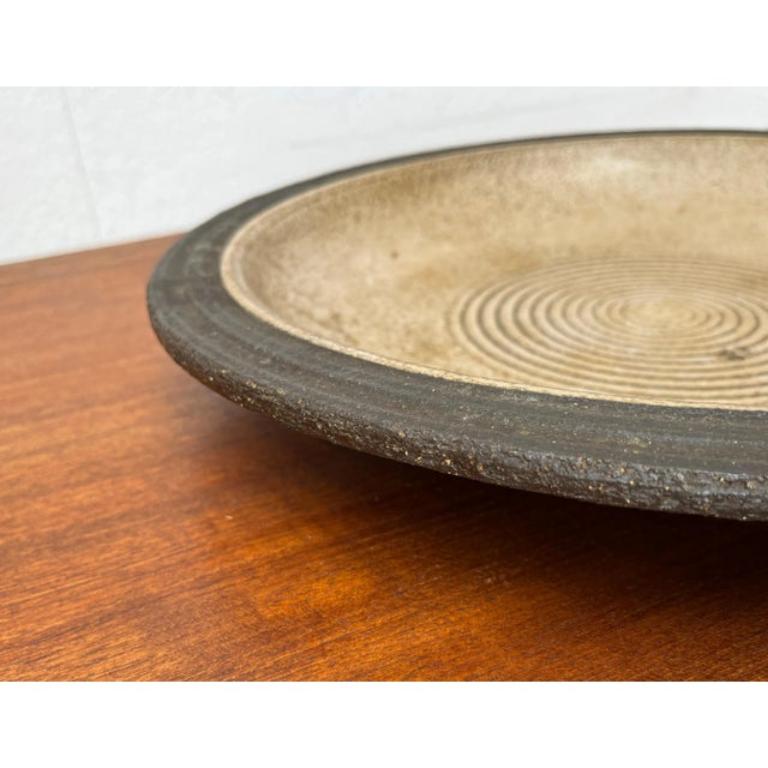 Ciotola grande in Studio danese di metà secolo di Lehmann Pottery, anni '60 in vendita 5