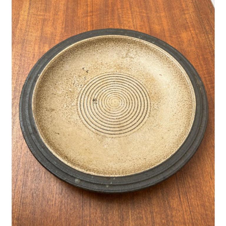 Ceramica Ciotola grande in Studio danese di metà secolo di Lehmann Pottery, anni '60 in vendita