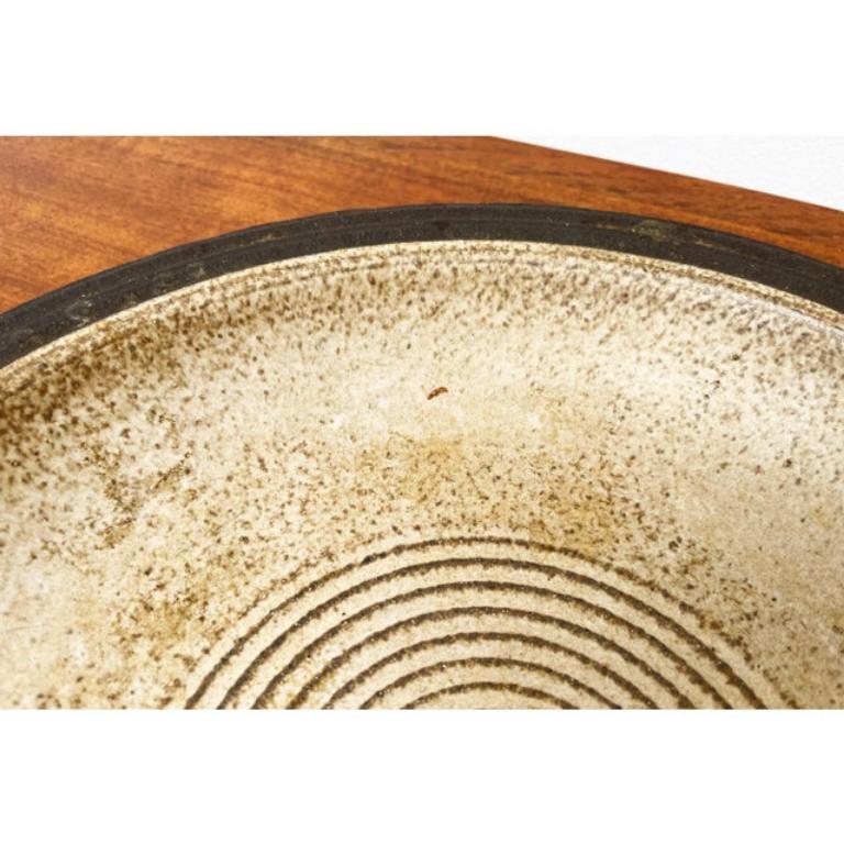 Ciotola grande in Studio danese di metà secolo di Lehmann Pottery, anni '60 in vendita 1