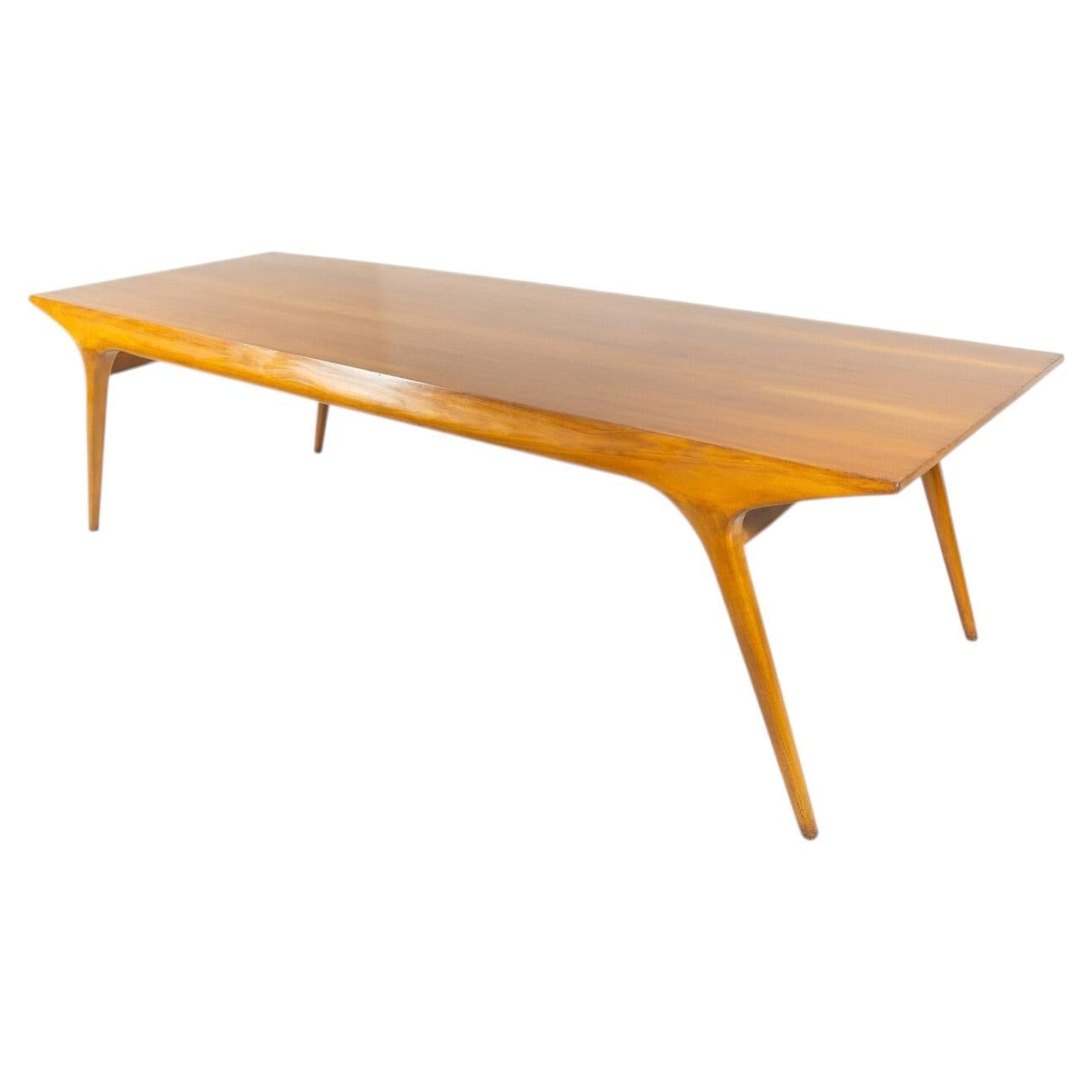 Mid-Century Large Dining Table by Carlo de Carli, Walnut, 1950s
