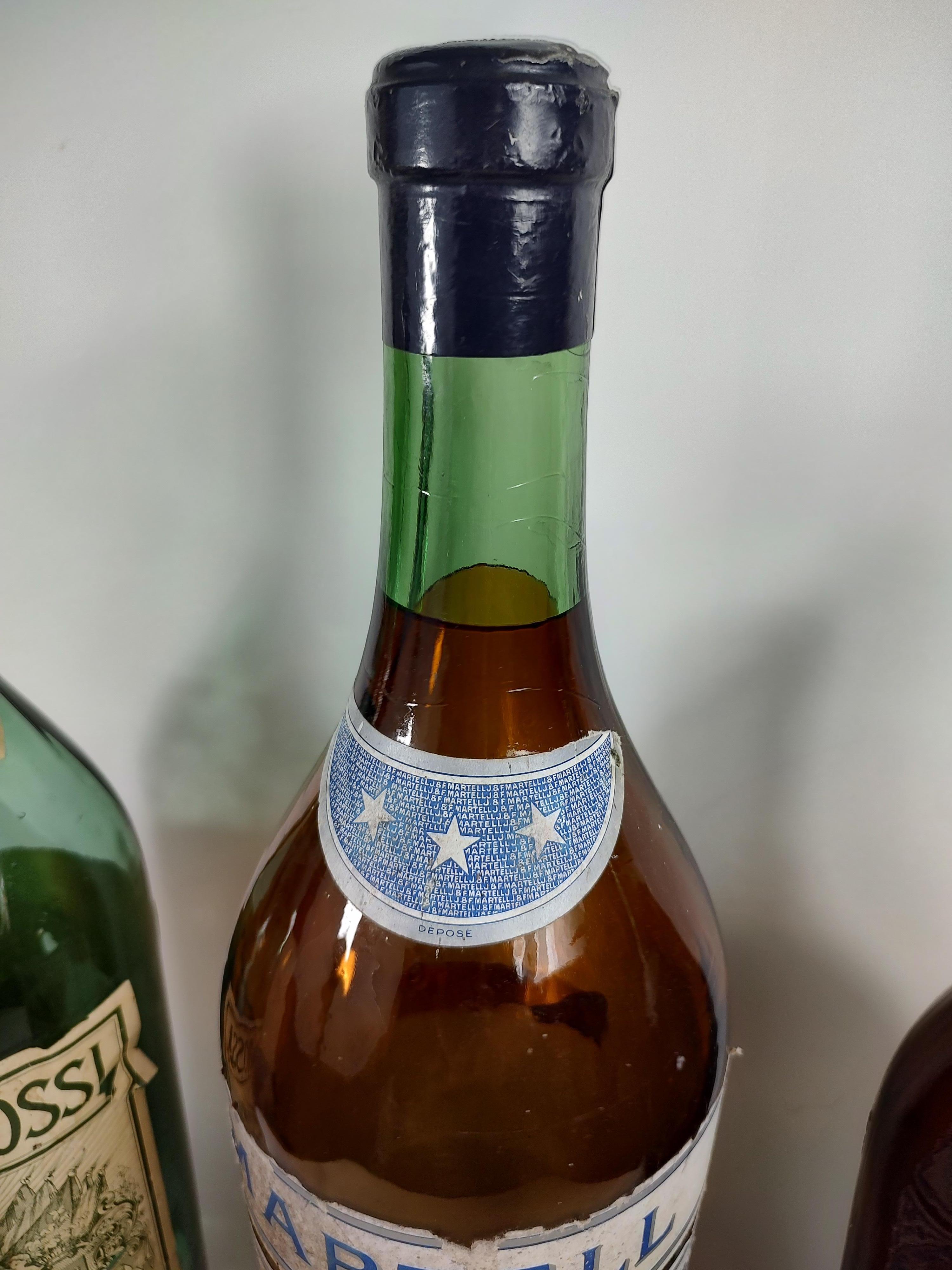 Botellas de Vidrio Soplado para Licores y Vinos de Mediados de Siglo Vidrio soplado