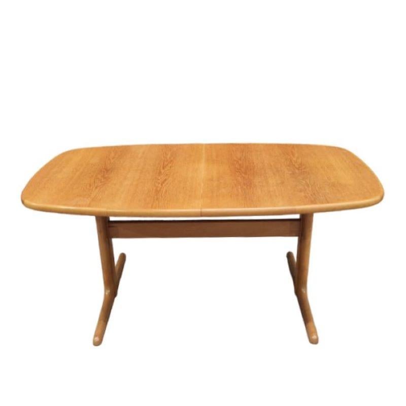 Danish Mid Century Large Extendable dining table for Skovby, Denmark, 1960's