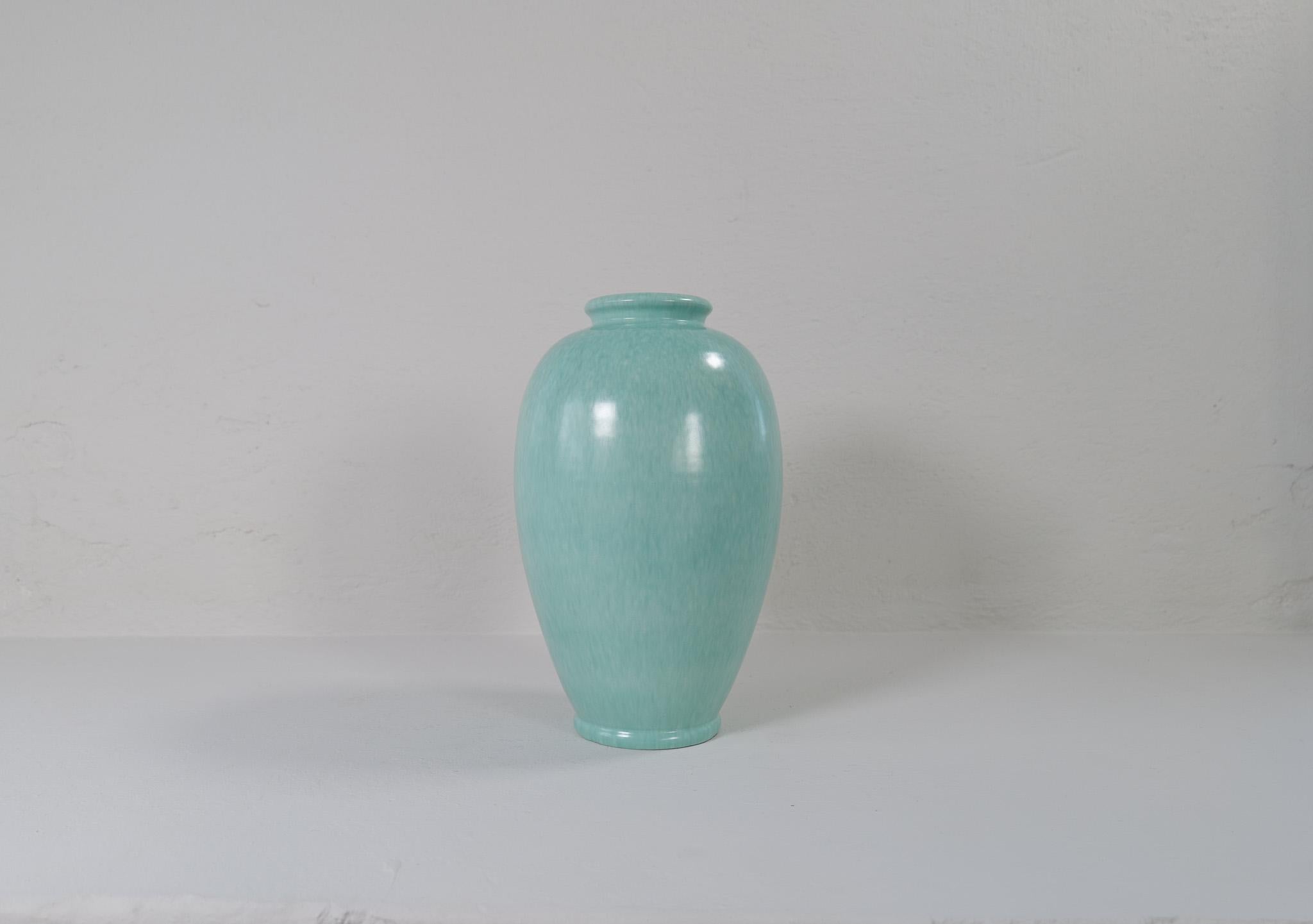 Mid-Century moderno Vaso da terra grande di metà secolo disegnato da John Andersson Höganäs Svezia anni '60