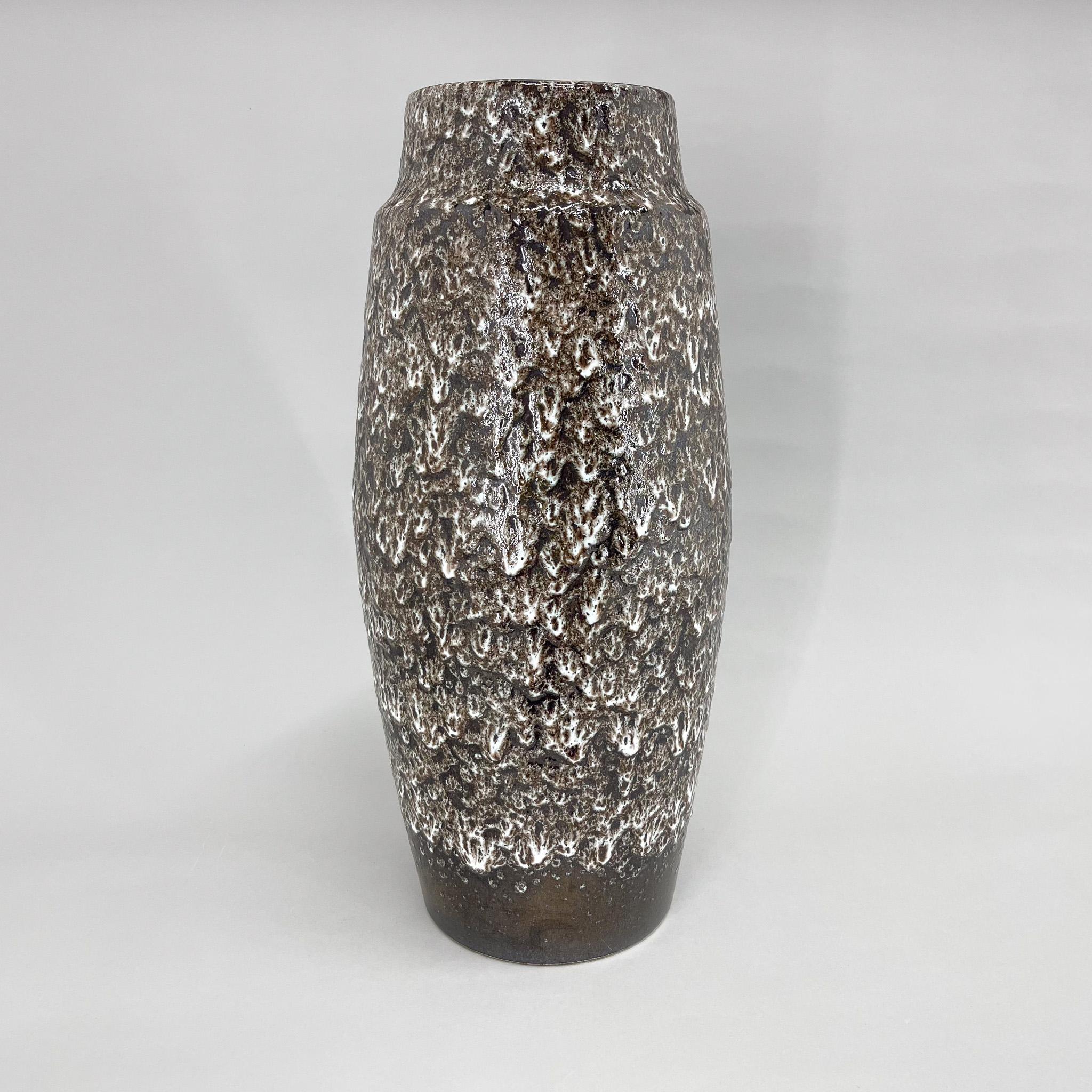 Grand vase de sol en céramique émaillée du milieu du siècle dernier, Allemagne en vente 3