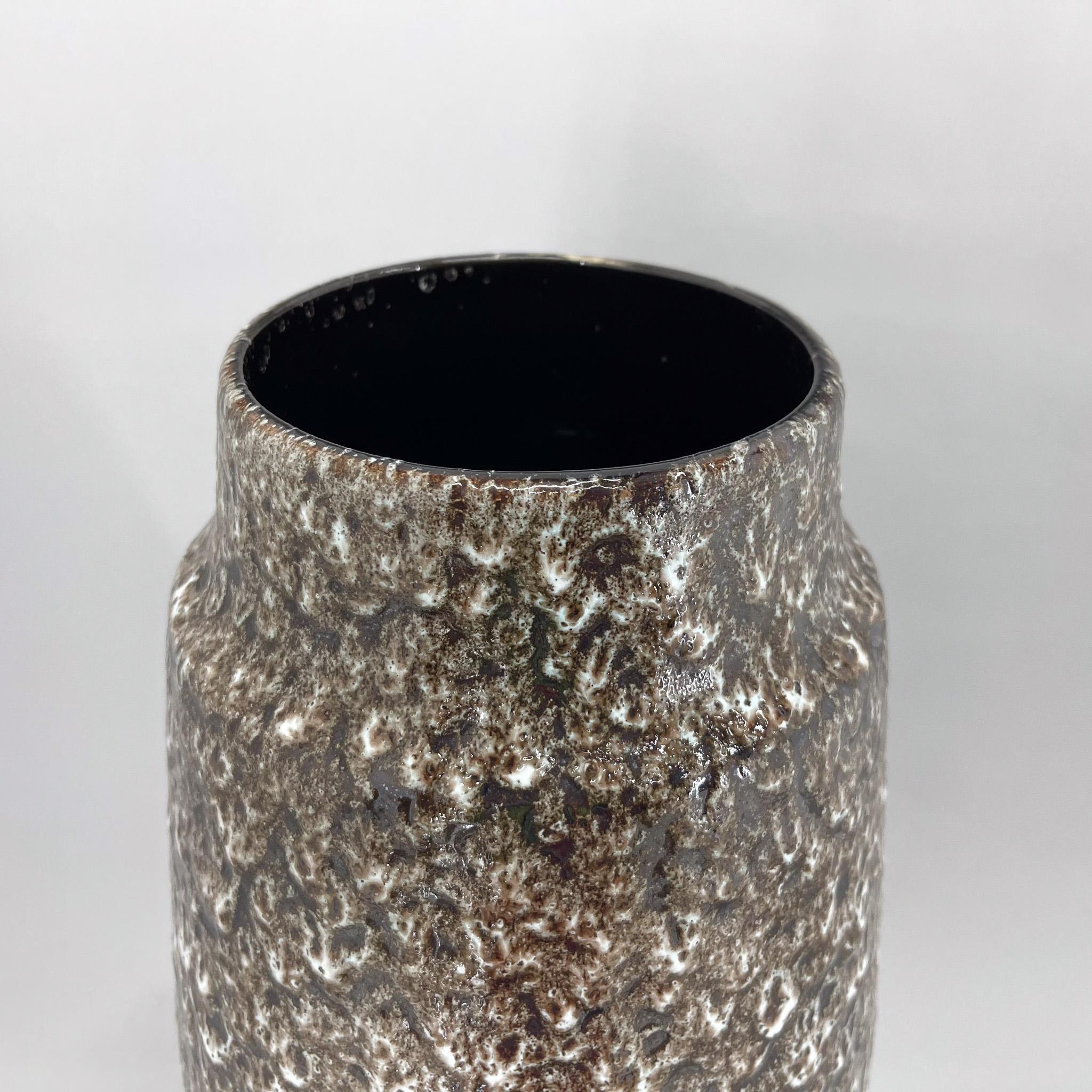 Vernissé Grand vase de sol en céramique émaillée du milieu du siècle dernier, Allemagne en vente
