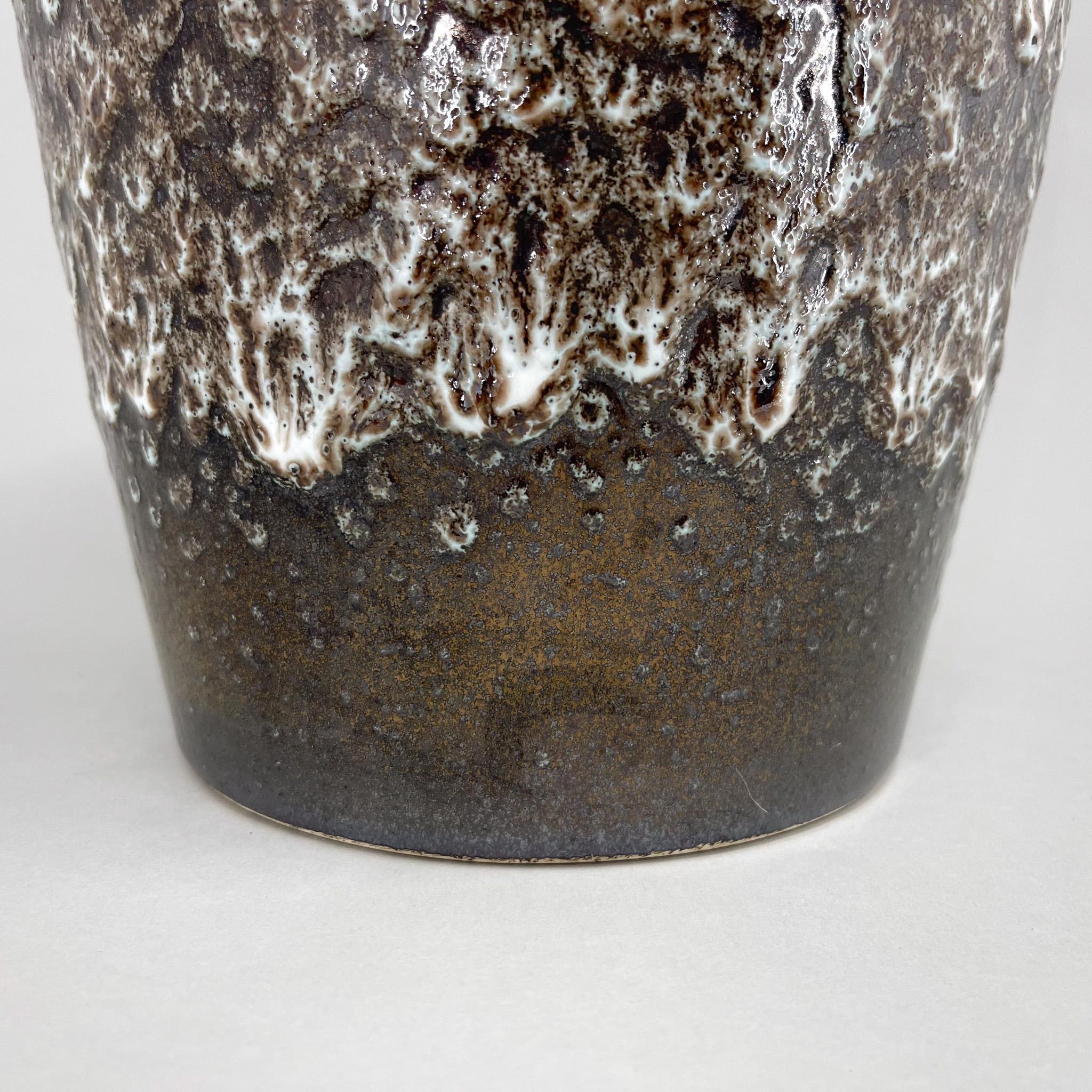 Céramique Grand vase de sol en céramique émaillée du milieu du siècle dernier, Allemagne en vente