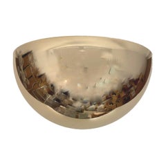 Set di tre applique da parete in oro di Estiluz, Barcellona, 1970