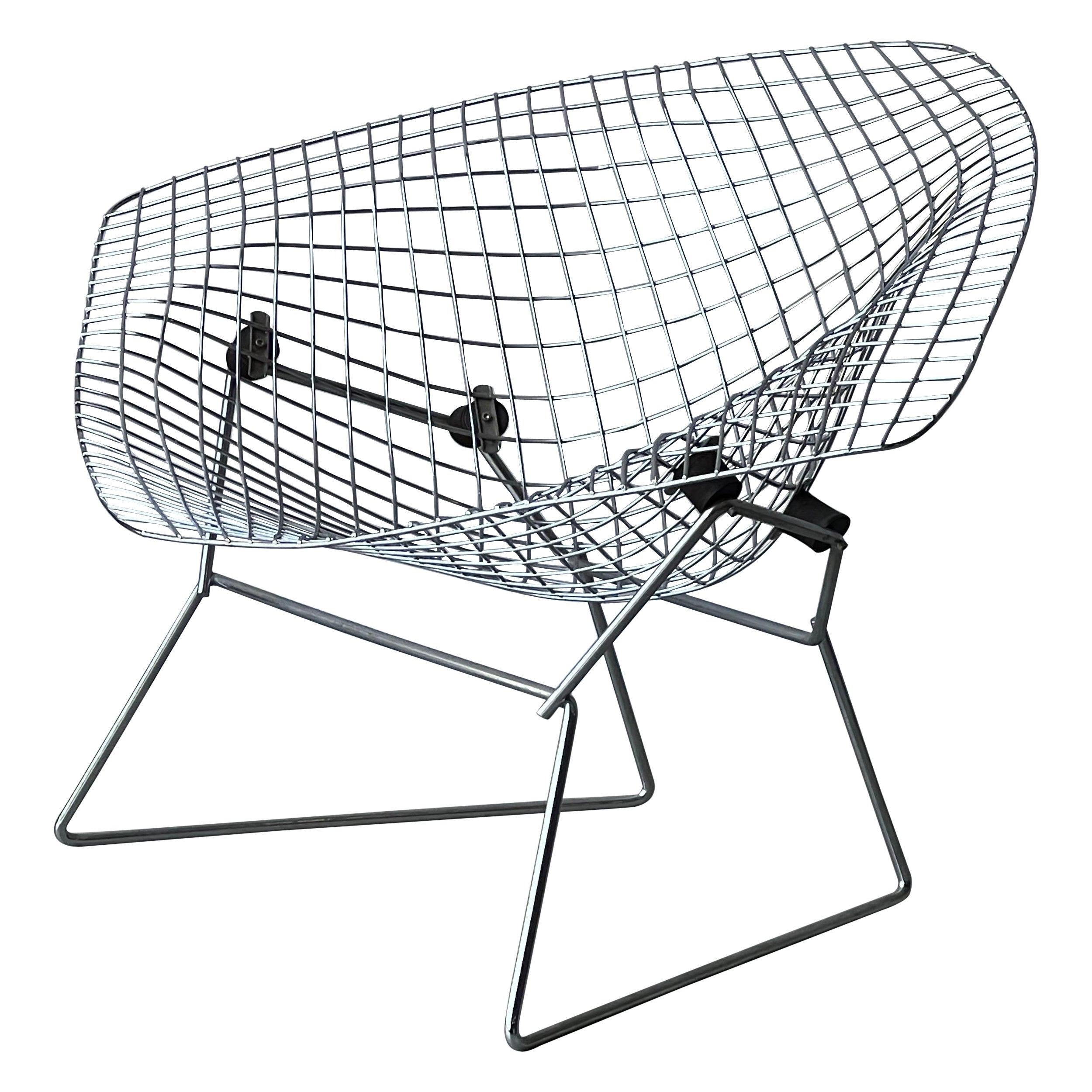 Grand salon Knoll Diamond Bertoia du milieu du siècle dernier