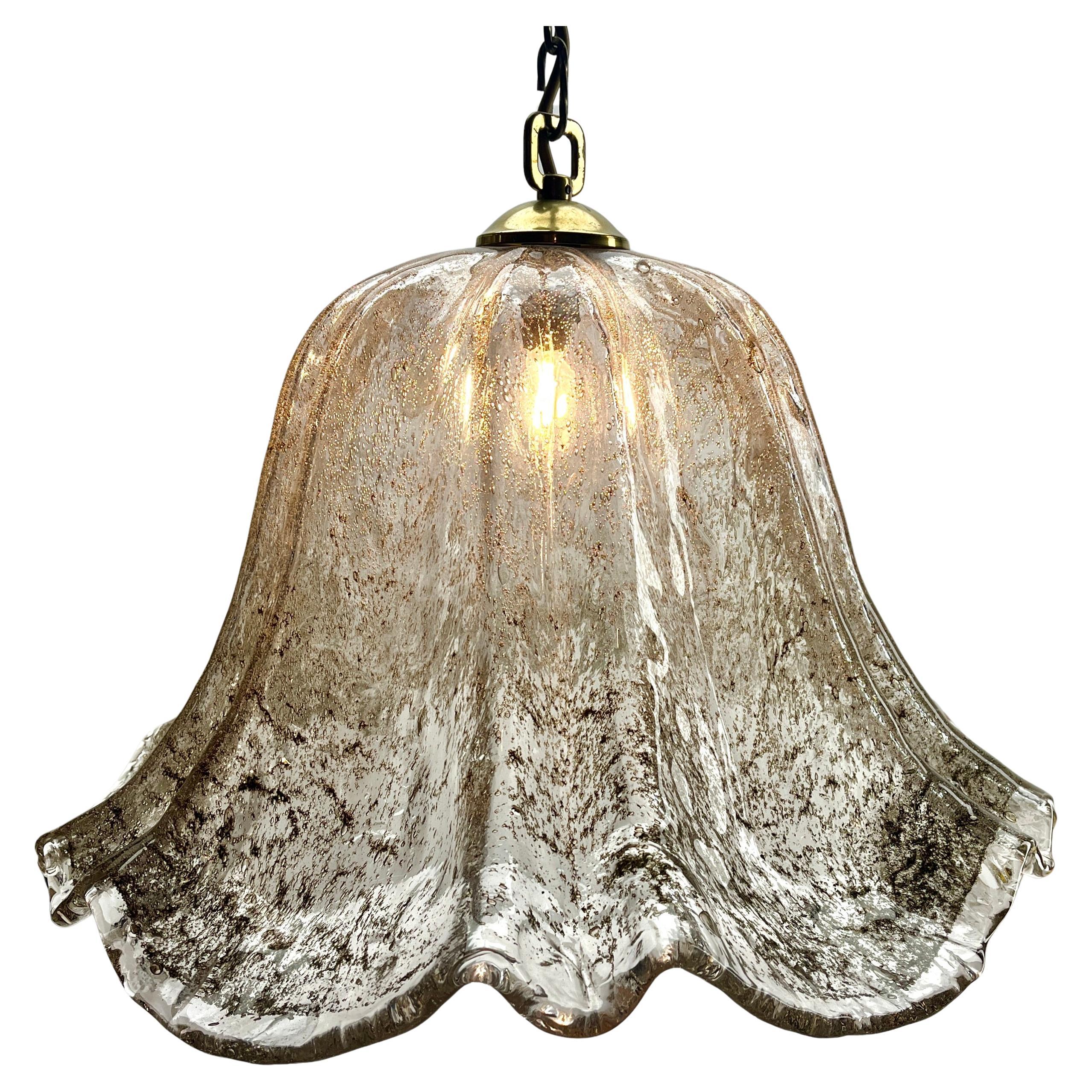 Italiano Lampada a sospensione Mazzega Murano, modernista di metà secolo, di Carlo Nason, 1960 in vendita