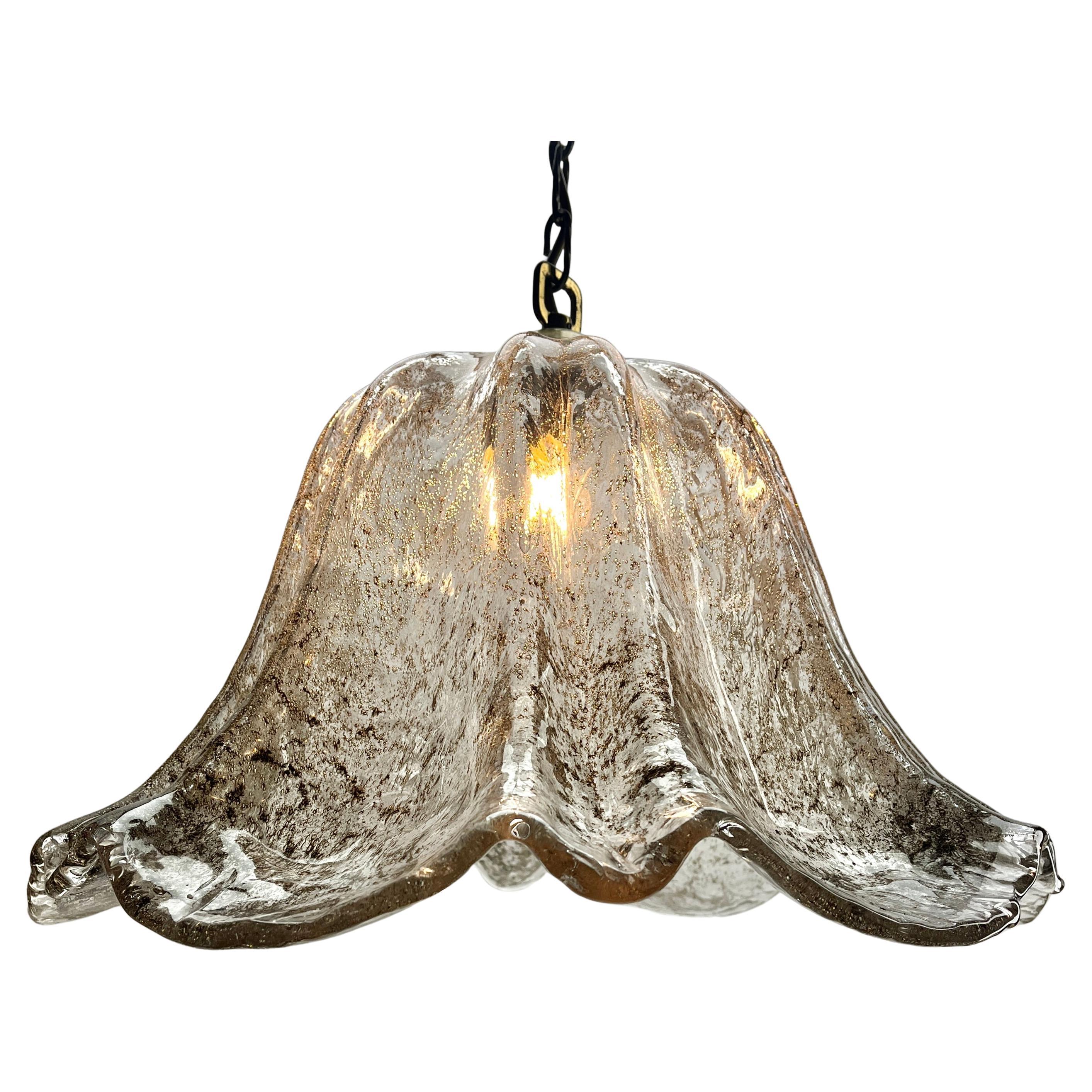 Lampada a sospensione Mazzega Murano, modernista di metà secolo, di Carlo Nason, 1960 In condizioni buone in vendita a Verviers, BE