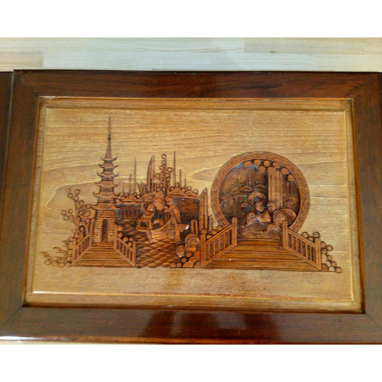 Grand coffre oriental du milieu du siècle en bois de camphrier, Chine, années 1940 en vente 3