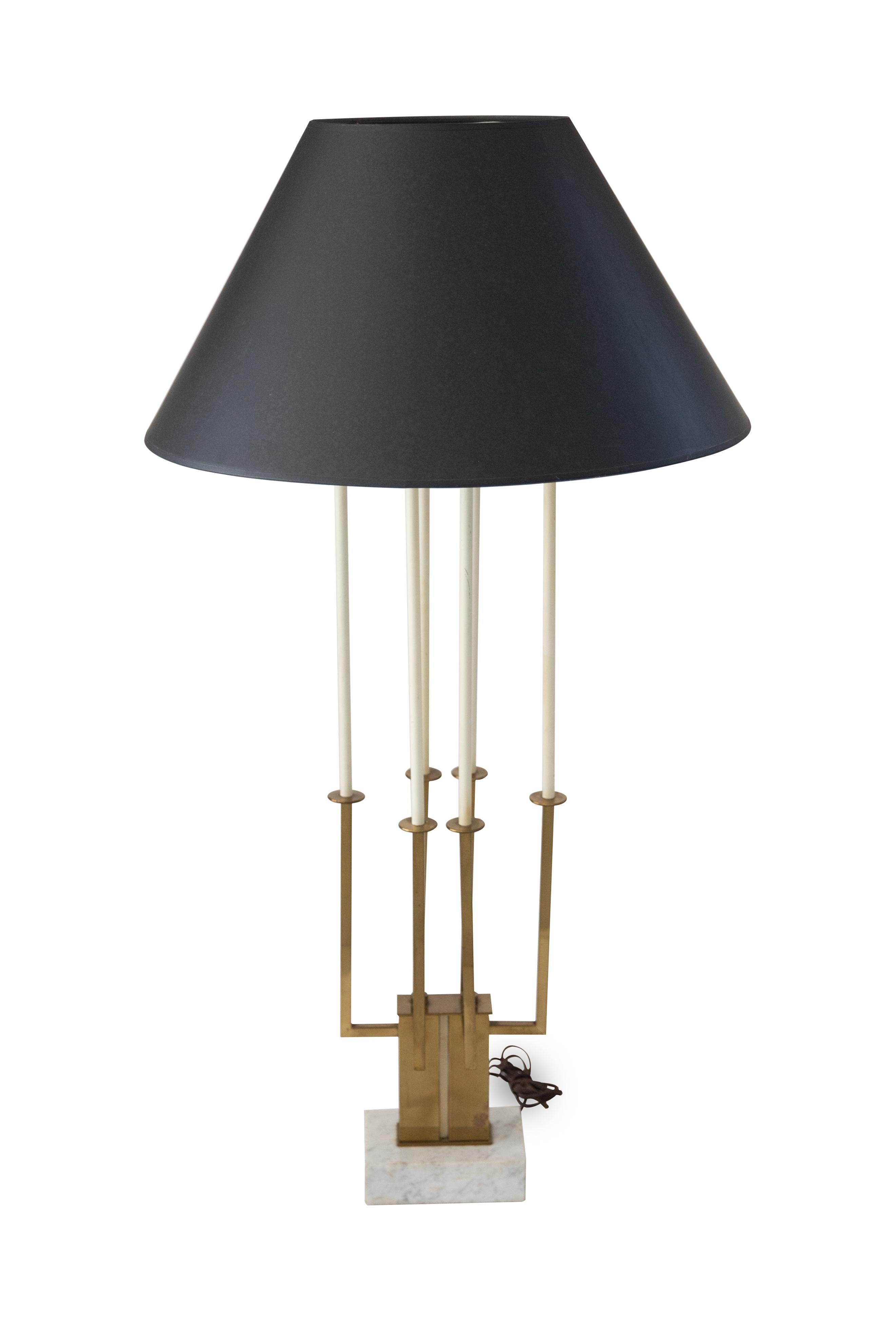 Midcentury Large Scale Tommi Parzinger/Stiffel Table Lamp In Fair Condition In Hudson, NY