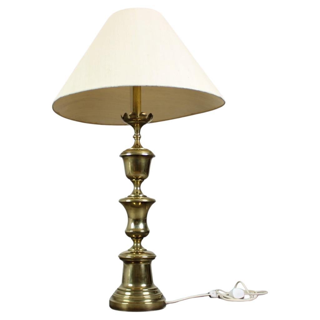 Lámpara de mesa grande de mediados de siglo, Checoslovaquia, años 70