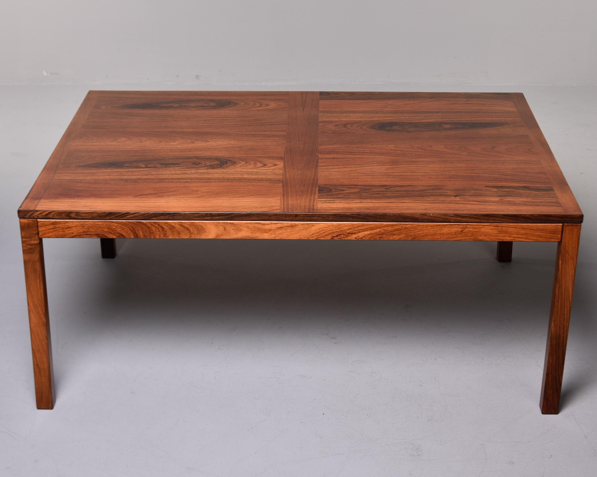 Mid-Century moderno Tavolino da caffè scandinavo di metà secolo Vejle Stole in legno di palissandro in vendita