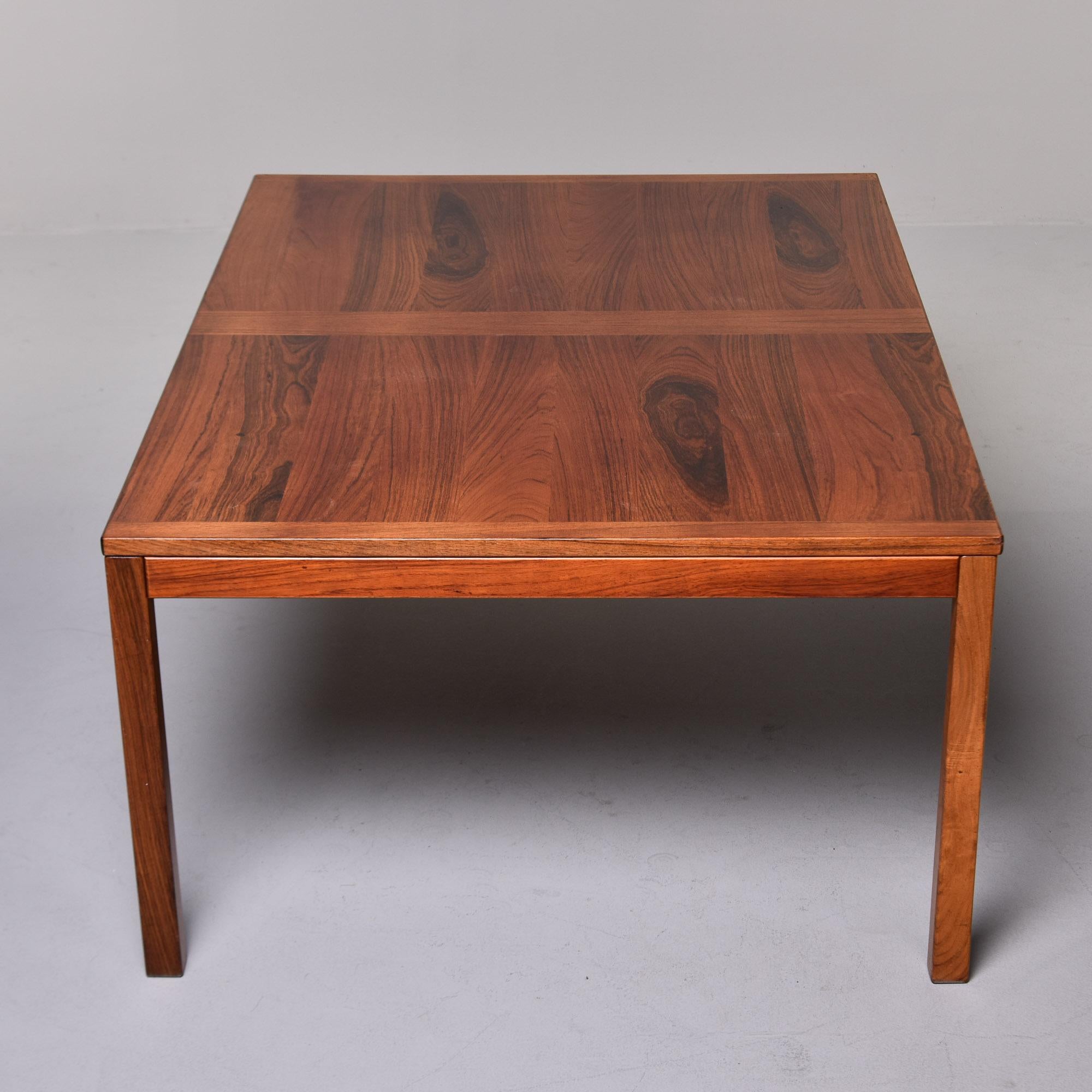Tavolino da caffè scandinavo di metà secolo Vejle Stole in legno di palissandro In condizioni buone in vendita a Troy, MI