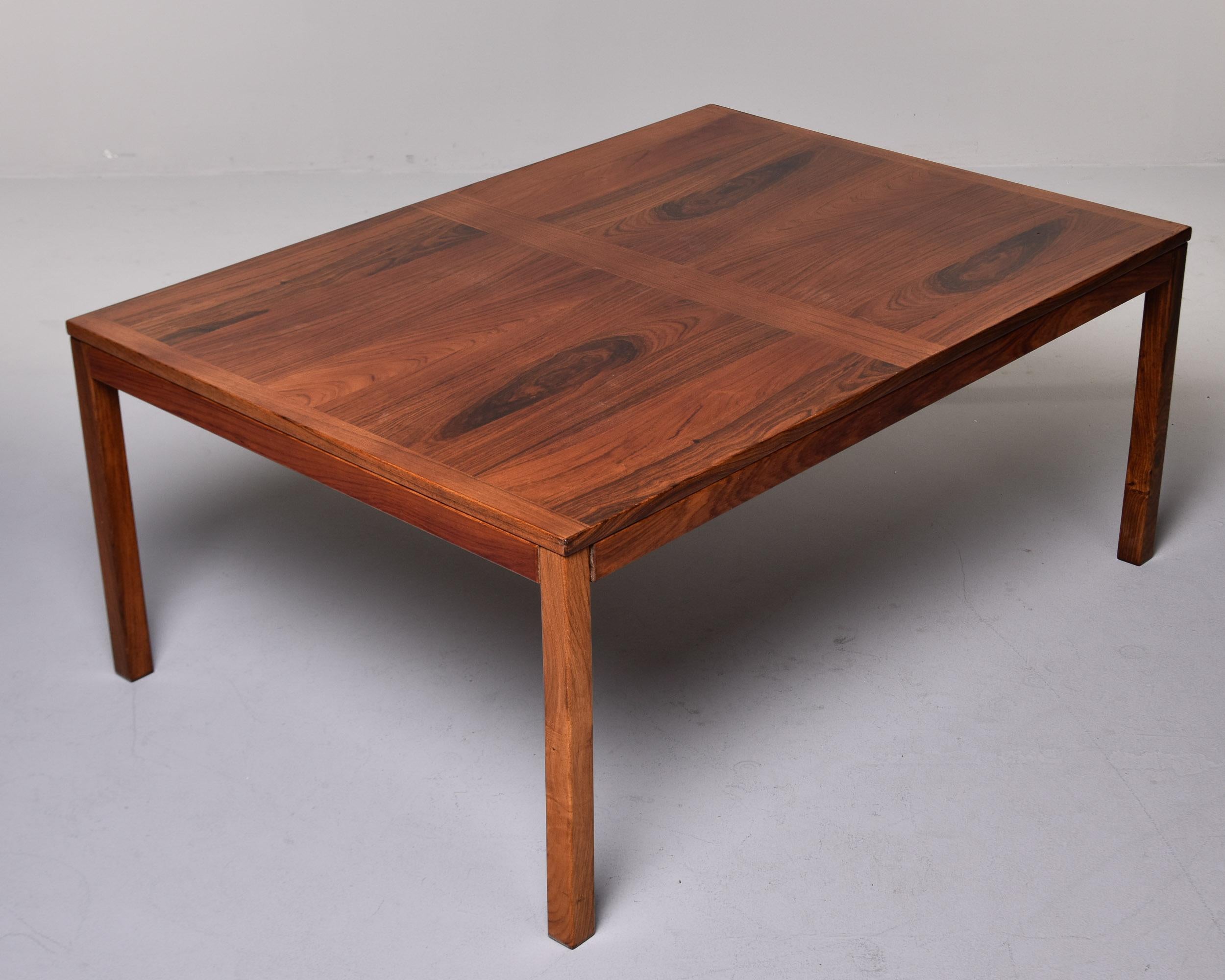 XX secolo Tavolino da caffè scandinavo di metà secolo Vejle Stole in legno di palissandro in vendita