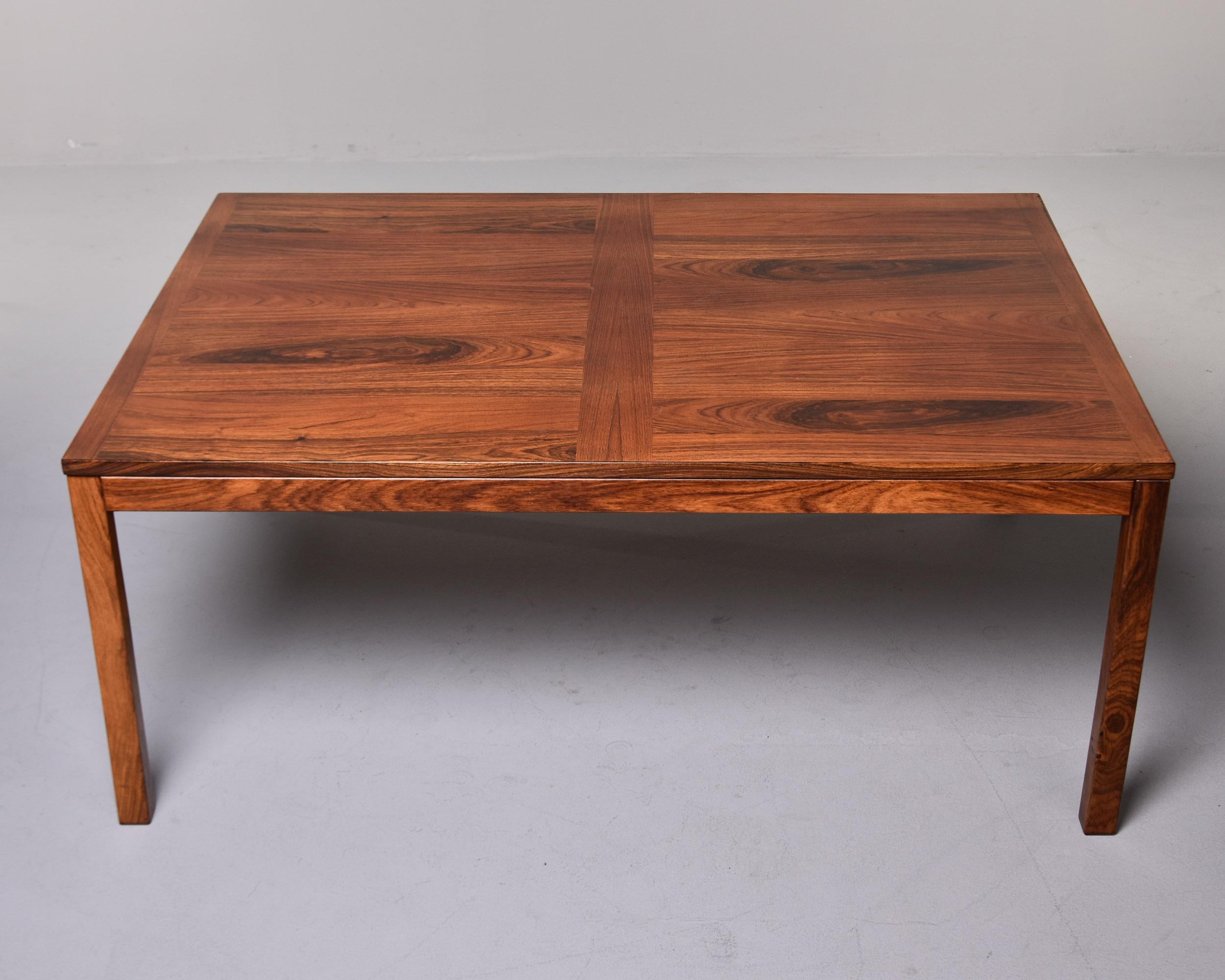 Palissandro Tavolino da caffè scandinavo di metà secolo Vejle Stole in legno di palissandro in vendita