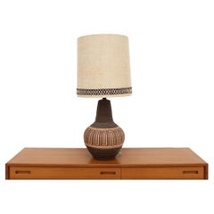 Midcentury Large Vintage Ceramic Lamp