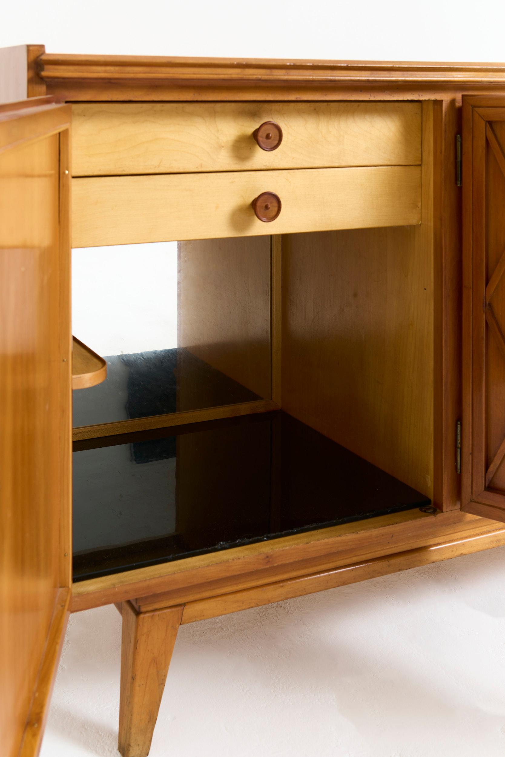 Mid-Century Lattice Sideboard For Sale 3