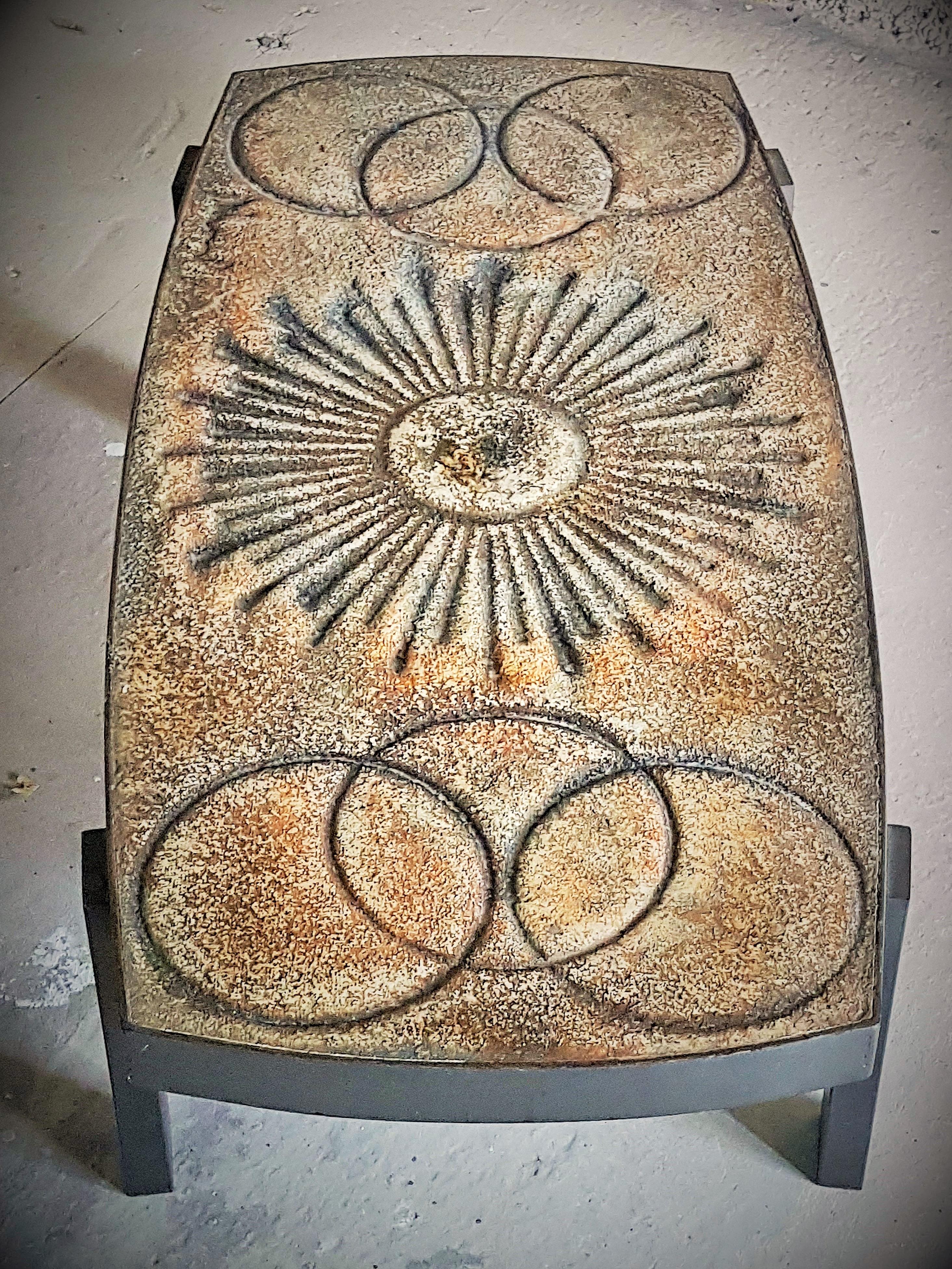 lava stone coffee table