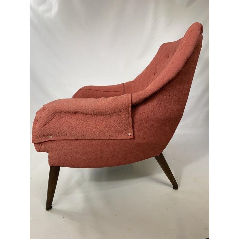 Mid-Century Lawrence Peabody, Craft Assoc. Lounge Chair For Sale 3