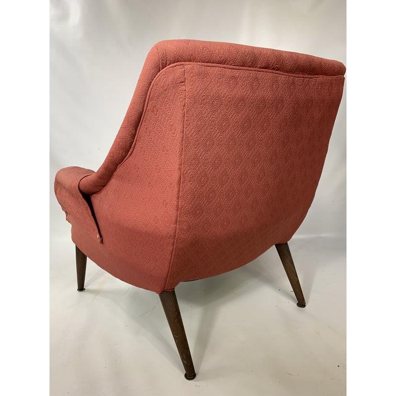 American Mid-Century Lawrence Peabody, Craft Assoc. Lounge Chair For Sale