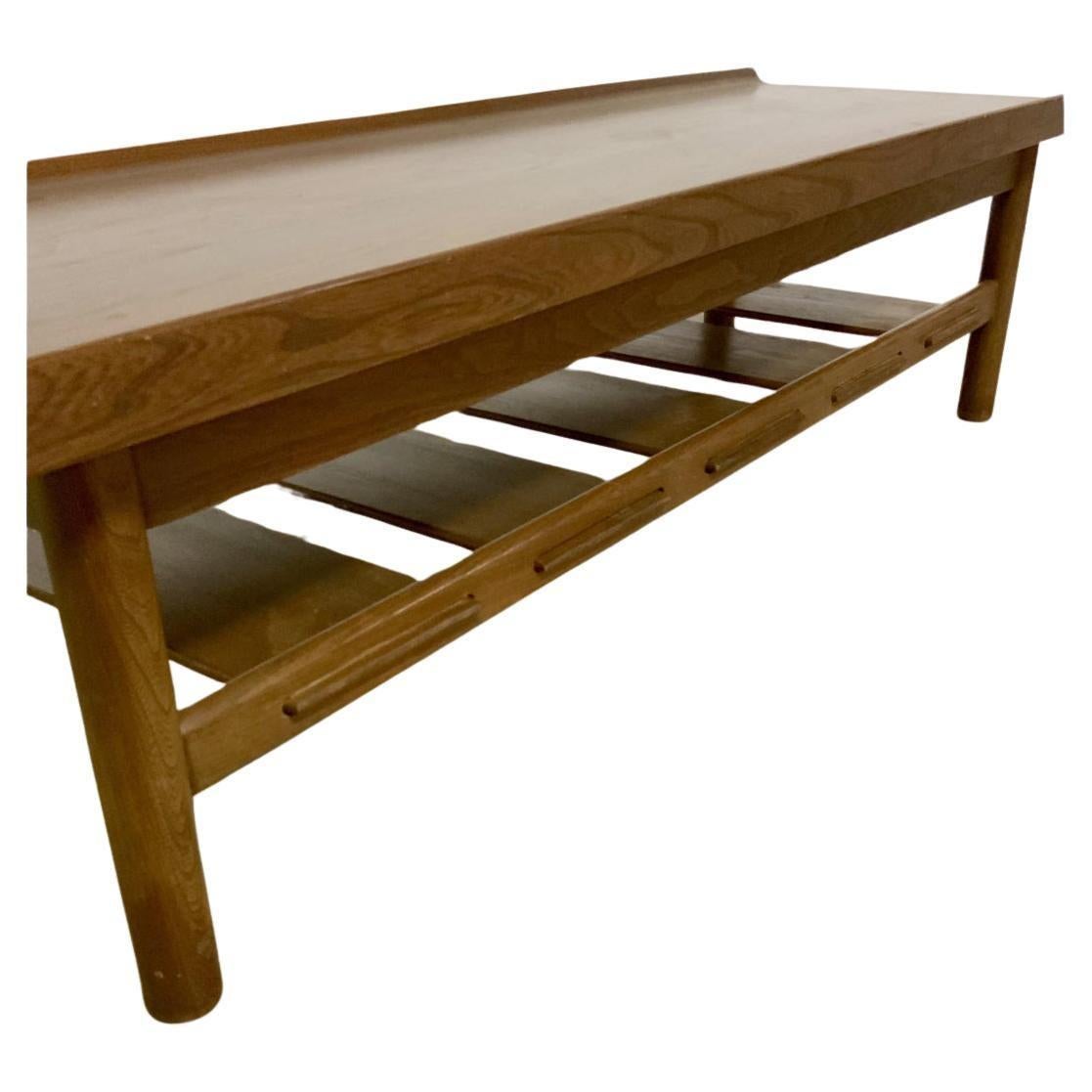 Mid-Century Modern Banc ou table basse du milieu du siècle dernier Lawrence Peabody pour Nemschoff en vente