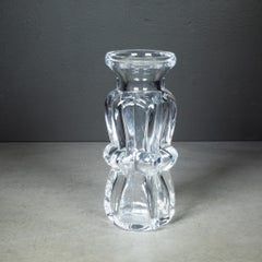 Vase en cristal de plomb du milieu du siècle par Bengt Edenfalk pour Royal Krona, Suède 1970