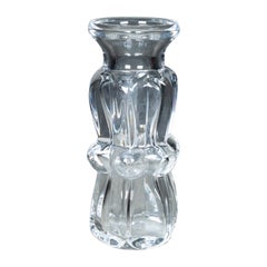 Vase en cristal de plomb du milieu du siècle par Bengt Edenfalk pour Royal Krona, Suède 1970