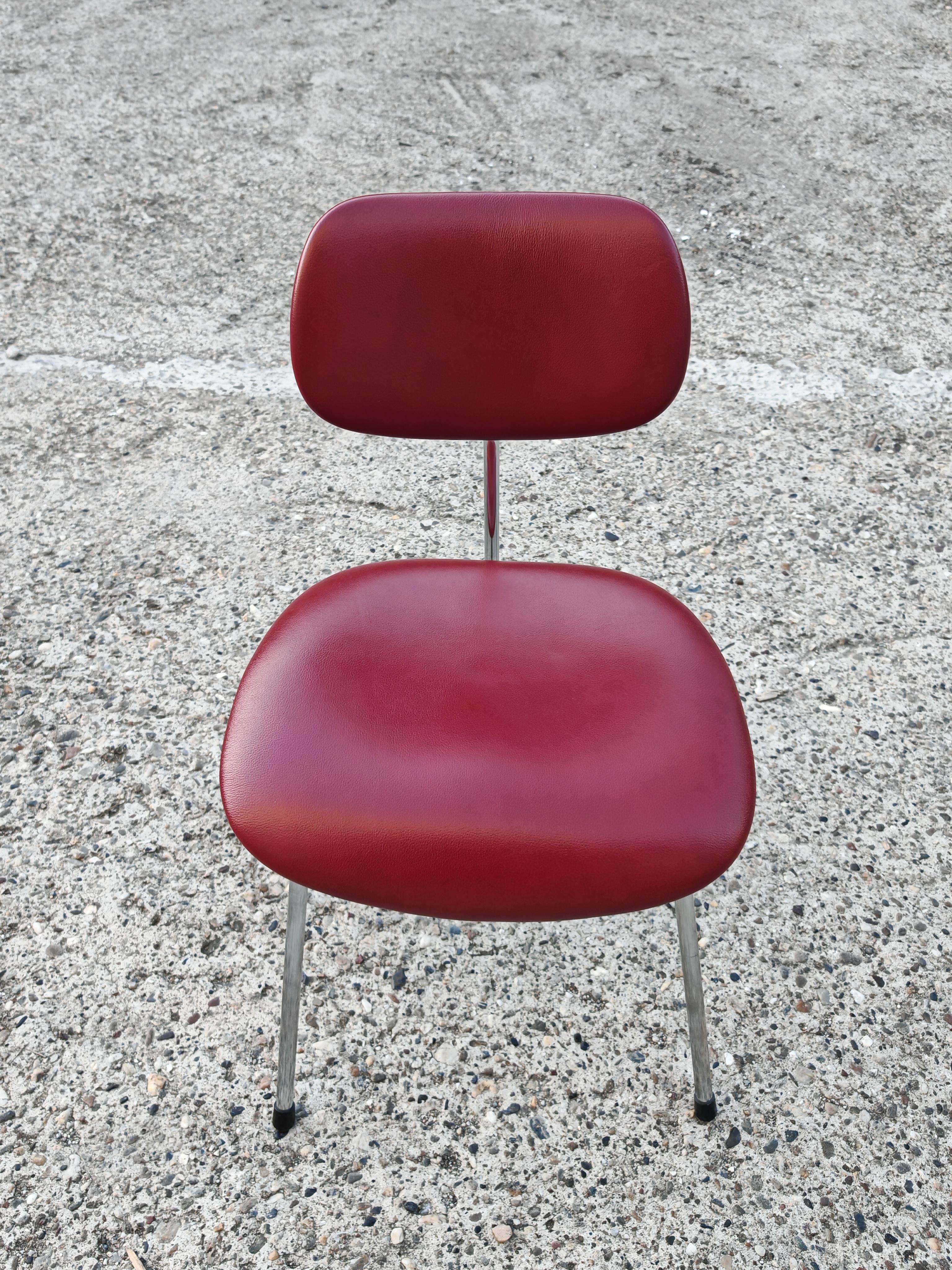 Chaise en cuir du milieu du siècle par Egon Eiermann pour Wilde + Spieth, Allemagne, années 1960 en vente 2